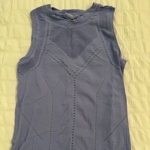 Athleta Periwinkle Cut Out Tank